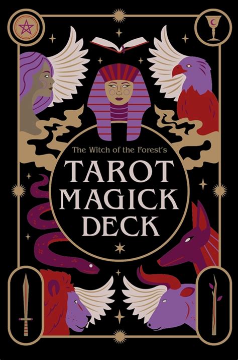 The forest favored witch tarot instruction manual
